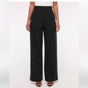 Abercrombie & Fitch Sloane Tailored Wide Leg Pants